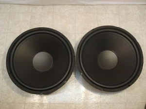 NEW 15" Subwoofers Replacement Speakers 8ohm Woofers PAIR (2) DJ PA Home Audio - Picture 1 of 3