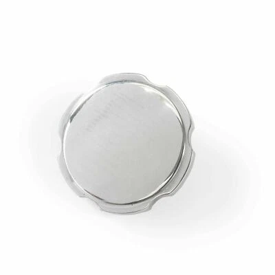 Polished Aluminum Notch Grip 16 PSI Radiator Cap  - Image 1 of 2