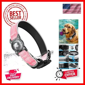 Airtag Dog Collar | Waterproof Airtag Dog Collar Holder with Removable Metal ... - Picture 1 of 8