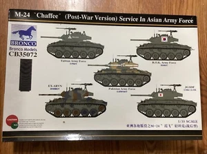 Bronco M25 Chaffee (versión de posguerra) servicio en la fuerza del ejército asiático escala 1/35 - Imagen 1 de 2