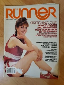 September 1983 THE RUNNER MAGAZINE Olympic Countdown, Nike ad - Picture 1 of 10