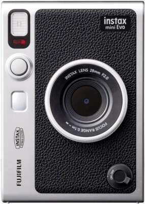 FUJIFILM Cheki Hybrid Instant Film Camera  instax mini Evo INS MINI EVO BLACK C - Image 1 of 4