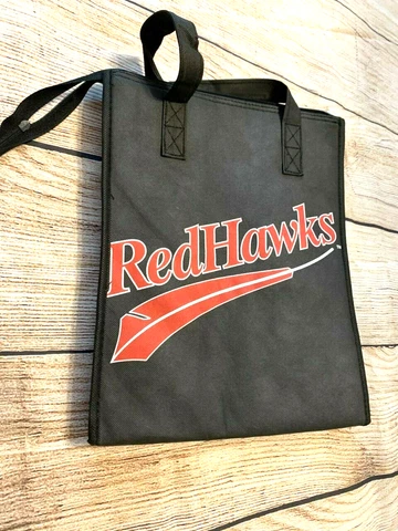 Fargo Moorhead Redhawks FM REDHAWKS Black Collapsible Cooler Cover