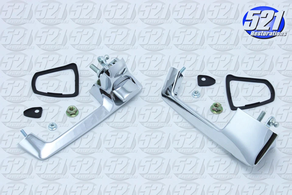 Manijas de puerta aptas para carrocería 62-65 B 62-64 Savoy Polara Fury 65 Coronet Satellite Mopar Foto 1 de 1