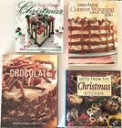 Collection of 4 Christmas Meal and Dessert Cookbooks Chocolate and Gift Ideas