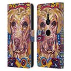 Mad Dog Art Gallery Dogs Leather Book Wallet Case Cover For Sony Phones 1