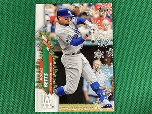 Topps Walmart Holiday Metallic 2020 #HW89 Mookie Betts Los Angeles Dodgers - Imagen 1 de 1