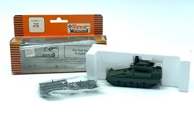 Roco Minitanks 1/87 Nr. 476 Fla Tank Roland Set New old Stock #CI - Immagine 1 di 2