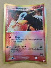 POKEMON - Houndour 35/95 - Reverse Holo CARD Ex Team Magma vs. Team Aqua - 2004