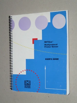 NETQue Multiprotocol Printer Server Users's Guide ( 1995 ) - Image 1 of 4