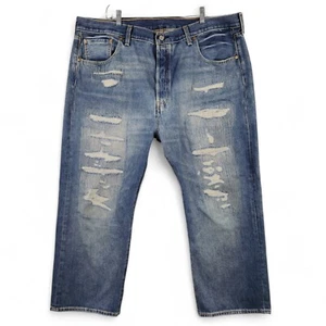 Jeans Levis 501 150° Anniversario Edizione Limitata Uomo 44x29 Cotone Anticato - Foto 1 di 13