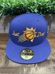 New Era Phoenix Suns X Just Don Purple NBA 59FIFTY Fitted Hat Size 7 5/8 NEW $75 - Picture 1 of 6