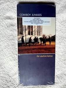 COWBOY JUNKIES SEALED LONGBOX CD THE CAUTION HORSES PROMO HYPE STICKER SUN COMES - Picture 1 of 6