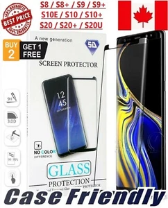 PROTECTEUR D'ECRAN EN VERRE TREMPÉ POUR SAMSUNG GALAXY S8 S9 S10 S20 + PLUS ULTRA - Photo 1 sur 11