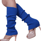 Leg Warmers Legging Socks Knitted Womens Ladies 80s Dance Disco Party Costume Au