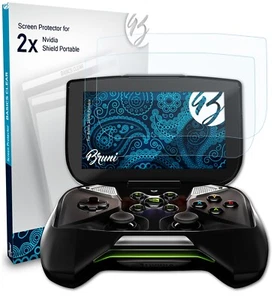 Bruni 2x Lámina Protectora para Nvidia Shield Portable Película Protectora - Imagen 1 de 4