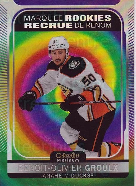 2021-22 O-Pee-Chee Platinum Rainbow Color Wheel #273 Benoit-Olivier Groulx - Image 1 of 1