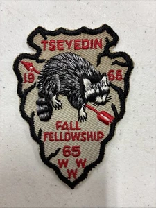 OA Tseyedin Lodge 65 1966 Fall Fellowship eA-1966-1 Patch Mint New FREE SHIP - Picture 1 of 2