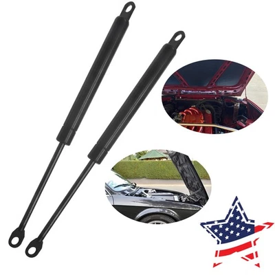 2X Front Bonnet Hood Lift Supports For BMW 318i 325e 325i Spring Shock Struts Foto 1 de 4