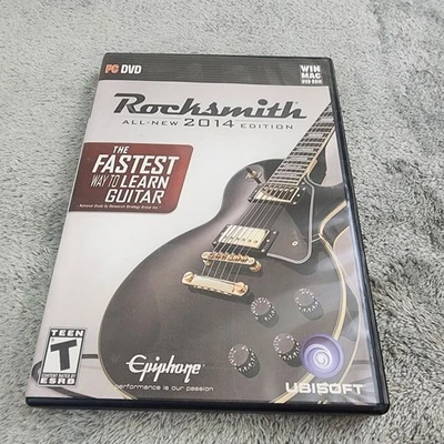 Rocksmith 2014 Edition (Windows/Mac, 2013) No Cable Complete w/ Inserts & Key - Image 1 of 3