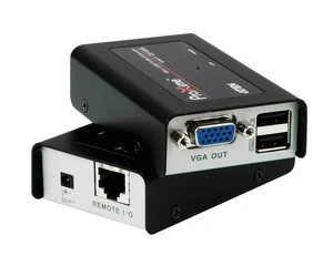 ATEN USB VGA Cat 5 Mini KVM Extender UK   #1 KVM Market Leader - Afbeelding 1 van 10