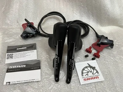 SRAM Force eTap AXS 2x12s Road Bike HRD Disc Brake Set Flat Mount Brand New - Image 1 of 4