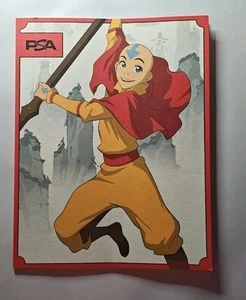February 2025 PSA Magazine Avatar Aang Red Fire Variant Base Cover  - Picture 1 of 3