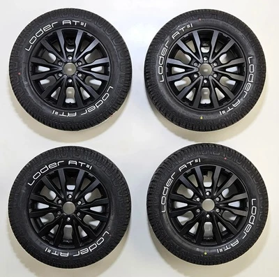 Mercedes Sprinter 906 907 910 17 Zoll P 86 RDK Schwarz matt  235/60R17 Loder AT1 - Bild 1 von 4