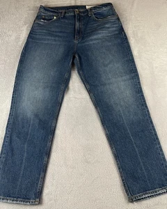 Rag & Bone womens medium wash wren high rise slim straight denim jeans size 32 - Picture 1 of 10