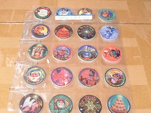 POGS X-MAS JOY TO THE WORLD COMPLETE SET OF  (35) of  by S.G.I. COMPLETE SET  - Picture 1 of 3