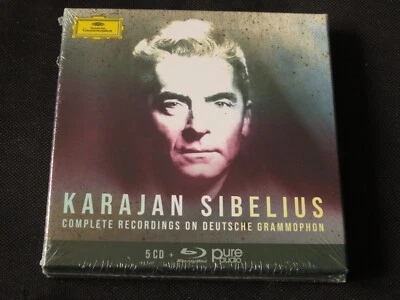 Karajan Sibelius Complete Recordings on Deutsche Grammophon [5CD+Blu-Ray Audio] - Image 1 of 4