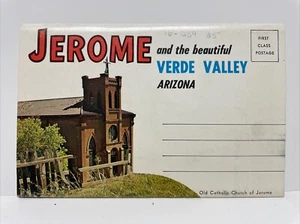 Jerome & Verde Valley Arizona Souvenir Postcard Booklet - 12 Photos - Picture 1 of 6