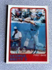 1987 Sportflics George Brett Card #150 Royals HOF