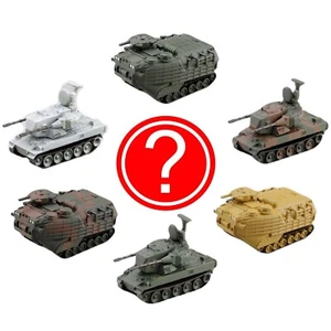Miniature Amphibious Tank Type 87 AAV7 Camo Winter Olive 1 Random Figure - Picture 1 of 9