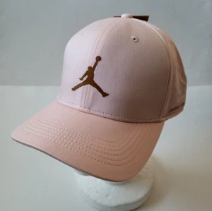 Cappello Air Jordan Baseball Berretto Jumpmen Logo Regolabile Dri-Fit Taglia L/XL Rosa - Foto 1 di 5