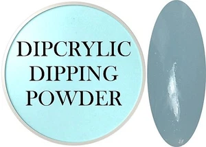 Dipcrylic Dipping Powder 1oz Jar Nail Dip Powder Sheba Nails SEA FOAM - Picture 1 of 4