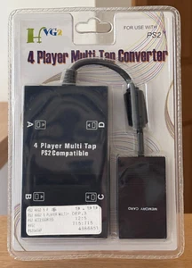 PlayStation 2 4 Player Multi-Tap Converter PS2 HVG2 New NIB Vtg Vintage Rare - Picture 1 of 21