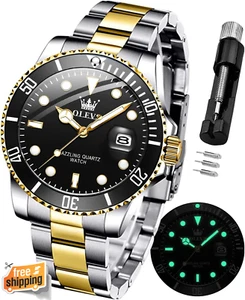 Relojes Automáticos Para Hombre Resistente Al Agua Hasta 30 M Regalo Elegante EE. UU. - Imagen 1 de 5
