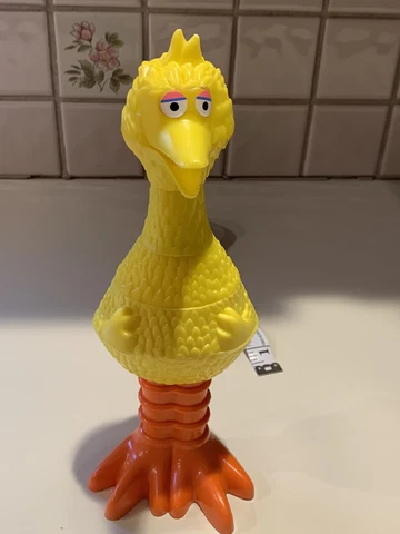 Vintage 1975 Sesame Street Big Bird Shape Stacking Toy Cover