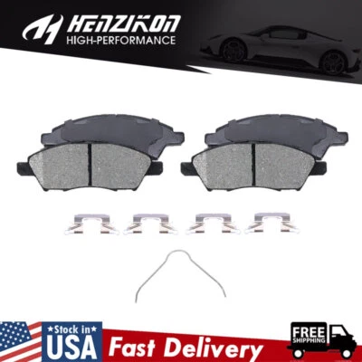 Pastillas de freno delanteras de cerámica para Nissan Versa Note 2012 2013 2014-2019 poco polvo EE. UU. Foto 1 de 4