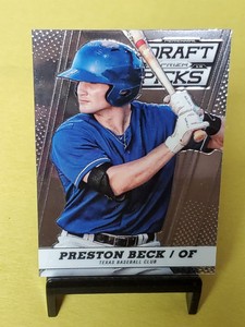 2013 Panini Prizm Perennial Draft Picks #48 Preston Beck Texas Rangers 