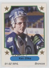 1991-92 7th Inning Sketch WHL Ken Zilka #195