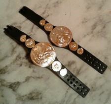 Mini WWF/WWE Intercontinental Championship Belt WRESTLING Figure Accessory