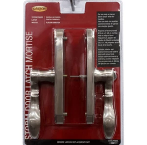 Juego de manijas de puerta Larson CH3021701 - plateado - Imagen 1 de 3