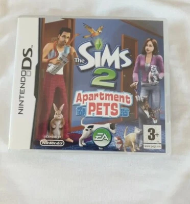 The Sims 2: Apartment Pets - Nintendo DS - Complete with Manual  - Image 1 of 3