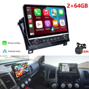 ANDROID 13 Apple CarPlay For Toyota Tundra 2007-2013 & Sequoia Car Stereo Radio - Picture 1 of 11