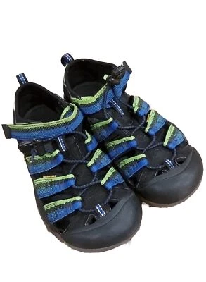 KEEN Youth Newport H2 1014265 Hiking Sandals Size 3 Racer Blue Swimming Water - Image 1 of 4