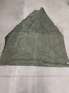 Vintage Original Dated 1983 US Army Shelter Half Tent O.R.C. Industries - Picture 1 of 3