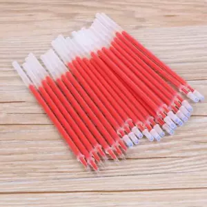 Ballpoint Pen Refills Gel Black Ink Refill Writing NICE Pens 0.5mm BEST Z3H3 - Picture 1 of 10