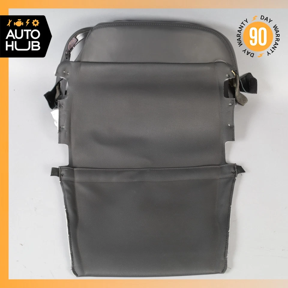 Cubierta trasera del asiento del lado del conductor delantero izquierdo negro OEM BMW F12 650i 640i 12-19 Foto 1 de 4